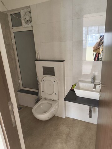 Attached Bathroom in 2 BHK Apartment at Chandak 34 Park Estate, Goregaon West – for Rent