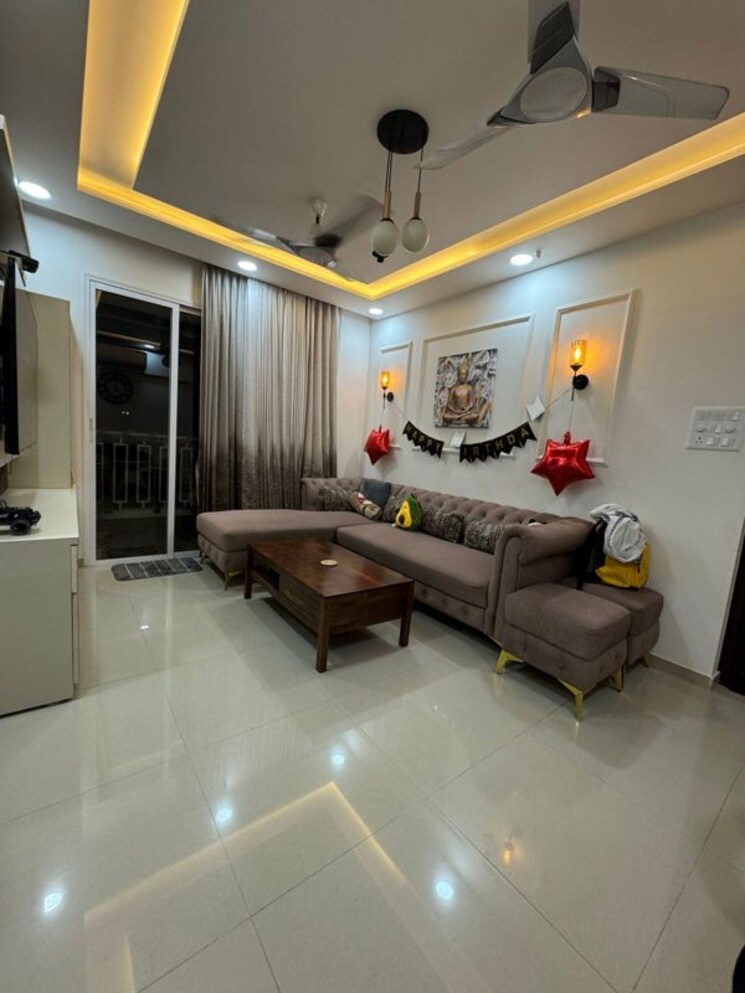 Living Room, puraniks-city-reserva 2 Bedroom 627 Sq.Ft. Apartment In Ghodbunder Road Thane 9910183