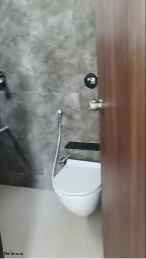 Bathroom in 3 BHK Apartment at Unique Youtopia, Kharadi – for Rent