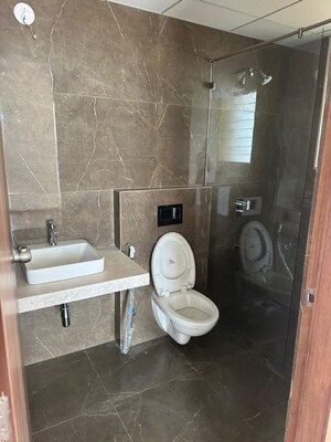 Bathroom in 2 BHK Apartment at Ganga Platino, Kharadi – for Rent
