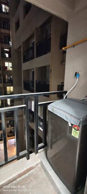 Furnished Amenities in 1 BHK Apartment at Raunak Bliss, Ghodbunder Road – for Rent