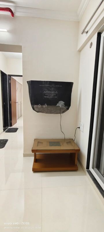 Furnished Amenities in 1 BHK Apartment at Raunak Bliss, Ghodbunder Road – for Rent