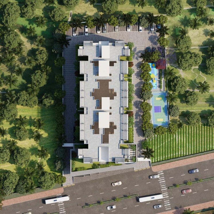 Exterior View, anshul-unity-towers 2 Bedroom 756 Sq.Ft. Apartment In Hadapsar Pune 9910010