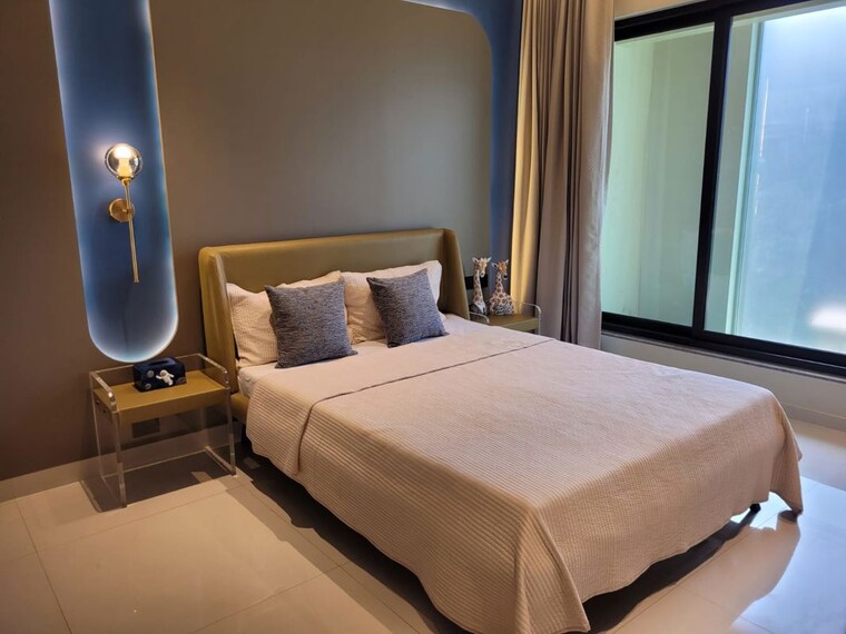 Bedroom, kumar-magna-city 3 Bedroom 1053 Sq.Ft. Apartment In Manjri Budruk Pune 9910016