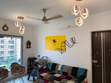 Living Room in 1 BHK Apartment at Cosmos Enclave, Kasarvadavali – for Rent