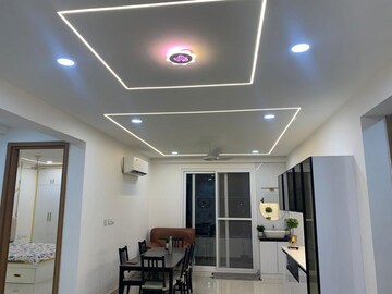 Living Room in 3 BHK Apartment at Kondapur – for Rent