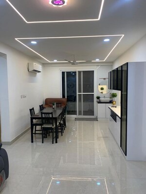 Living Room in 3 BHK Apartment at Kondapur – for Rent