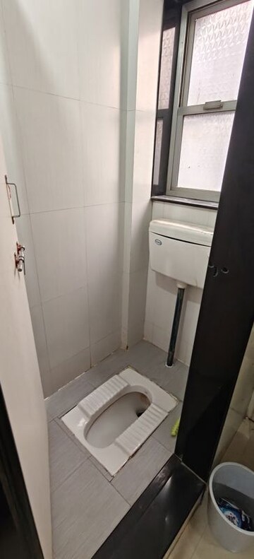 Bathroom in 2 BHK Apartment at Niljyoti Society – for Rent