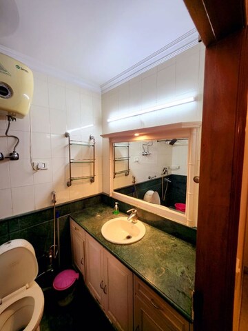 Kitchen in 3 BHK Apartment at East Of Kailash – for Rent