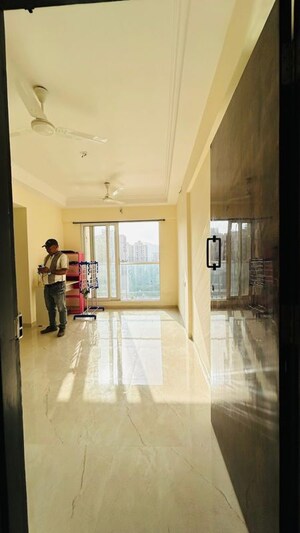 Living Room in 1 BHK Apartment at Shree Ganesha Veera Residency, Ghodbunder Road – for Rent