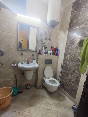 Bathroom in 3 BHK Builder Floor at Malviya Nagar – for Rent