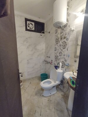 Bathroom in 3 BHK Builder Floor at Malviya Nagar – for Rent
