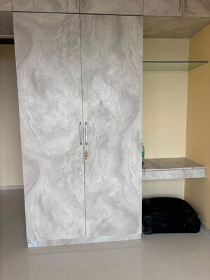 Bathroom in 3 BHK Apartment at Kalpataru Magnus, Bandra East – for Rent