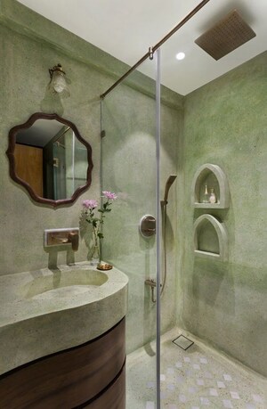 Bathroom in  Pg at Vineet Khand – for Rent