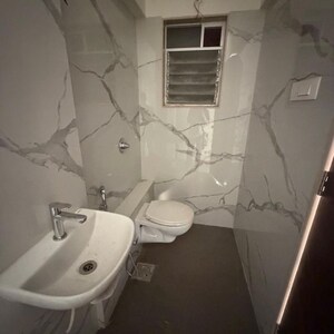 Bathroom in 3 BHK Apartment at Anuraag Apartment, Hasmukh Nagar – for Sale