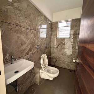 Bathroom in 3 BHK Apartment at Anuraag Apartment, Hasmukh Nagar – for Sale