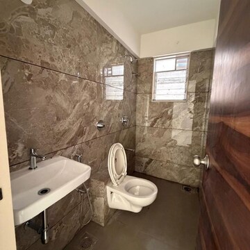 Bathroom in 3 BHK Apartment at Anuraag Apartment, Hasmukh Nagar – for Sale