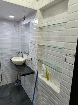 Bathroom in 1 BHK Apartment at Andheri West – for Rent