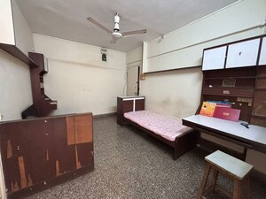 Bedroom in 1 BHK Apartment at Krishna Dham C.H.S., Panch Pakhadi – for Rent