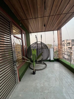 Balcony in 5 BHK Builder Floor at Indrapuram – for Sale