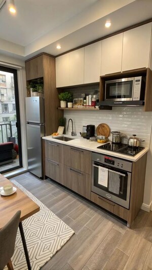 Kitchen in  Pg at Vibhuti Khand – for Rent