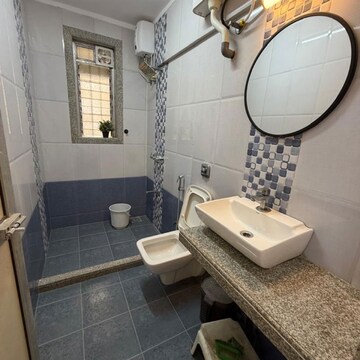 Bathroom in 2 BHK Apartment at Golden Palace, Kanjurmarg East – for Rent