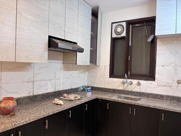 Kitchen in 2 BHK Builder Floor at Malviya Nagar – for Sale