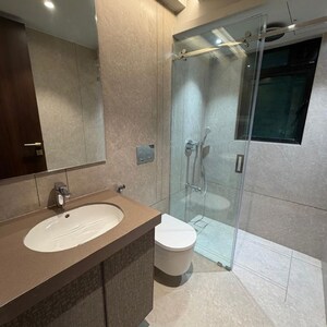 Bathroom in 3 BHK Apartment at Wild Teasel Apartment, Linking Road – for Sale