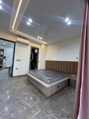 Living Room in 3 BHK Apartment at Chattarpur – for Rent