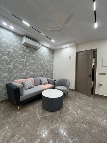 Living Room in 3 BHK Apartment at Chattarpur – for Rent