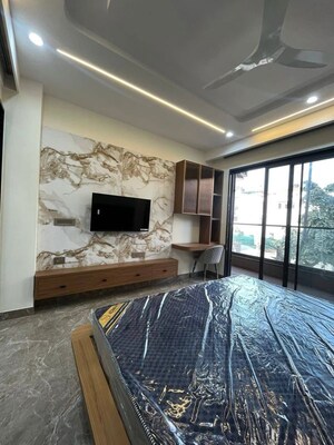 Bedroom in 3 BHK Apartment at Chattarpur – for Rent