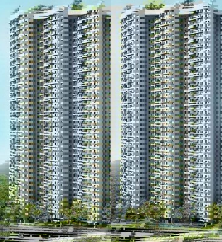 3 BHK + Pooja Room,Study Room 1550 Sq.Ft. Apartment in T Bhimjyani Neelkanth Woods