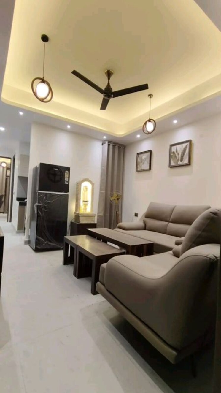 Living Room, risland-sky-mansion 2 Bedroom 1000 Sq.Ft. Apartment In Chattarpur Delhi 9910943