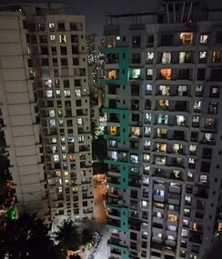 2 BHK + Pooja Room,Study Room Apartment For Rent in Ashar Residency