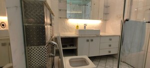 Attached Bathroom in 3 BHK Builder Floor at Greater Kailash I – for Rent