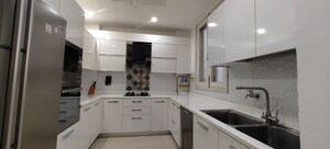 Kitchen in 3 BHK Builder Floor at Greater Kailash I – for Rent