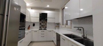 Kitchen in 3 BHK Builder Floor at Greater Kailash I – for Rent