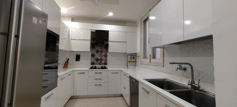 Kitchen, greater kailash i 3 Bedroom 2800 Sq.Ft. Builder Floor In Greater Kailash I Delhi 9910785