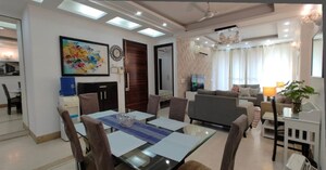 Living Room in 3 BHK Builder Floor at Greater Kailash I – for Rent