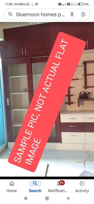 Kitchen in 3 BHK Apartment at Meenal Balmukund Residency, Raj Nagar Extension – for Sale