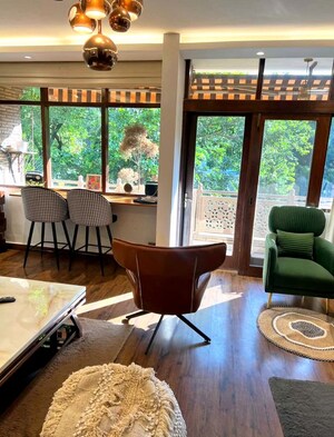 Living Room in 3 BHK Builder Floor at Greater Kailash ii – for Rent