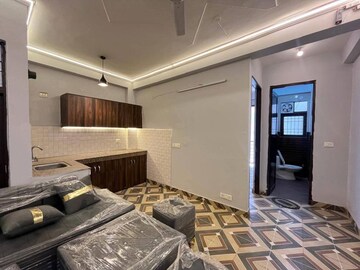 Kitchen in 1 BHK Builder Floor at Saket – for Rent
