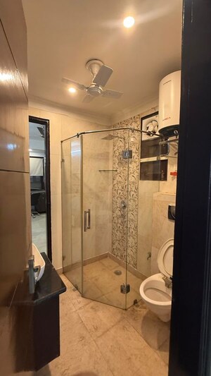 Bathroom in 4 BHK Builder Floor at Green Fields Colony – for Sale
