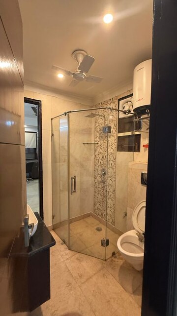 Bathroom in 4 BHK Builder Floor at Green Fields Colony – for Sale