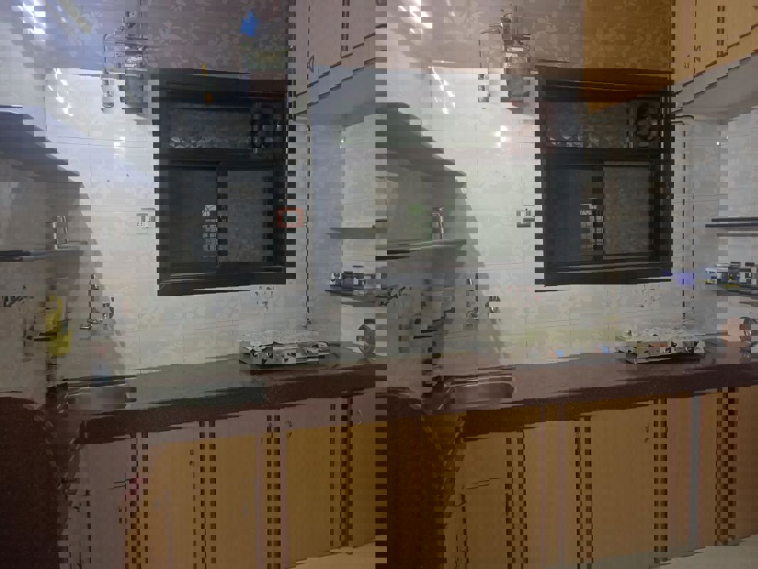 Kitchen in 2 BHK Apartment at Vrindavan Society Thane West, Vrindavan Society – for Rent