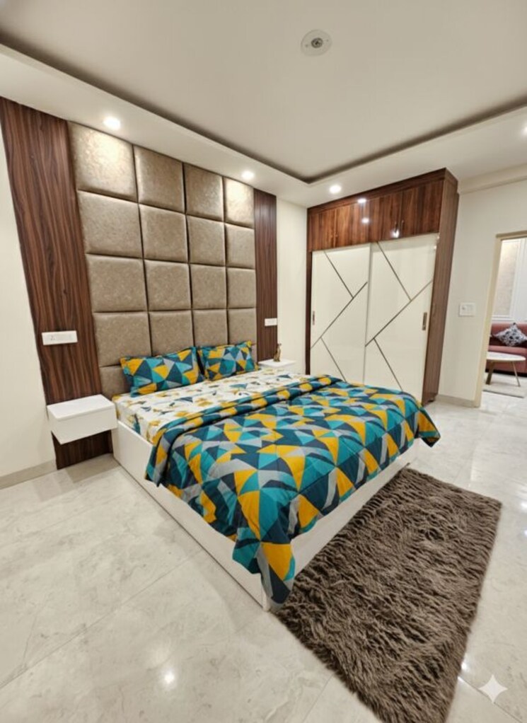 Bedroom, aura-homes 3 Bedroom 2300 Sq.Ft. Apartment In Patiala Road Zirakpur 9911051