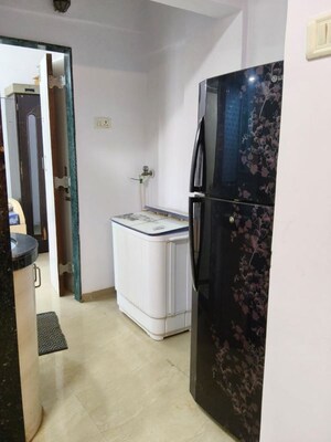 Bathroom in 2 BHK Apartment at Krishna Towers Santacruz East, Santacruz East – for Rent