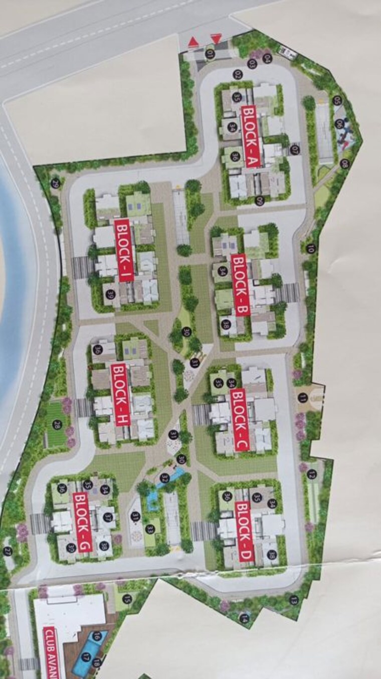 Master Plan, bhavyas-tulasi-vanam 2 Bedroom 1382 Sq.Ft. Apartment In Kukatpally Hyderabad 9911083