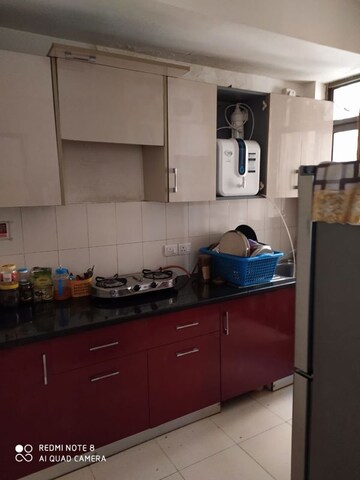 Kitchen in 2 BHK Apartment at Unitech The Residences Gurgaon, Sector 33 – for Rent