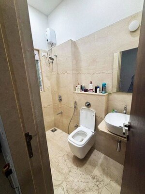 Bathroom in 3 BHK Apartment at Platinum Life, Andheri West – for Rent